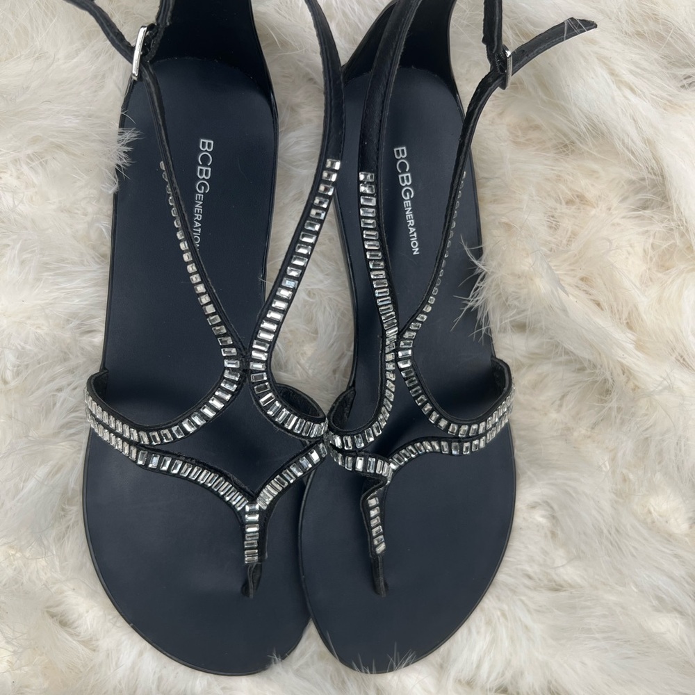 Bcbgeneration Caylen Rhinestone Gladiator Strappy… - image 4